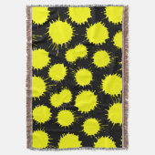 Couverture Motif de lot - Jaune sur Noir (devant Vertical)