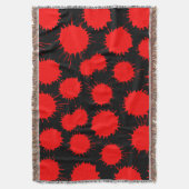 Couverture Motif de lot - Rouge sur noir (devant Vertical)