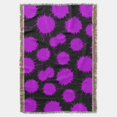 Couverture Motif de lot - Violet sur noir (devant Vertical)