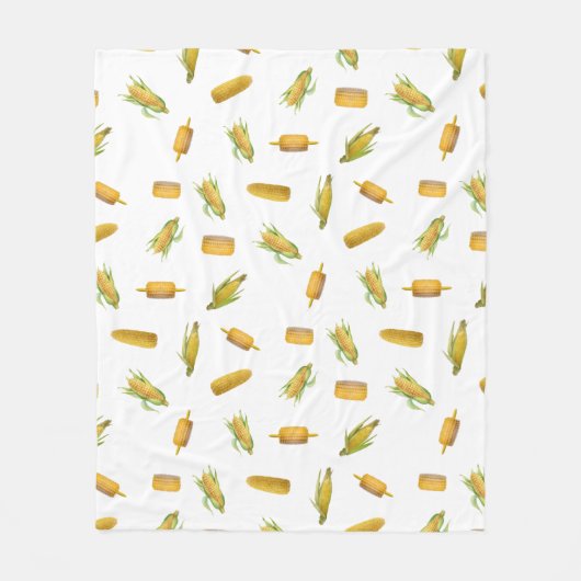 Couverture Motif de maïs (Devant)