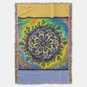 Couverture motif de Mandela (devant Vertical)