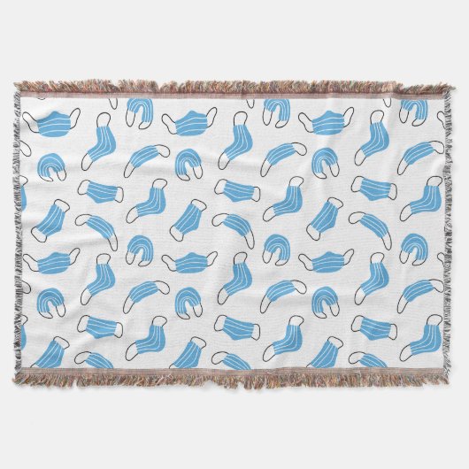 Couverture motif de masque Médicale (Devant)