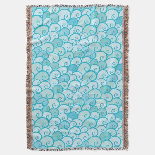 Couverture Motif de mer (devant Vertical)