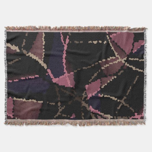 Couverture motif de mosaïque Abstrait (Devant)
