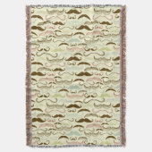 Couverture Motif de moustache, rétro style 4 (devant Vertical)