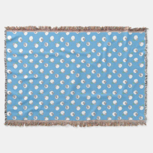 Couverture Motif de moutons de Gallois d'amusement sur