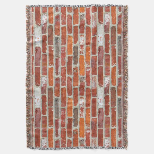 Couverture Motif de mur de brique rouge (devant Vertical)