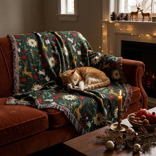 Couverture Motif de Noël