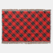 Couverture motif de Noël à la mode Lecture et Noir (Devant)
