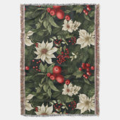 Couverture Motif de Noël botanique (devant Vertical)