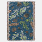 Couverture Motif de Noël, Pine Snow 9 (devant Vertical)