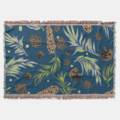 Couverture Motif de Noël, Pine Snow 9 (Devant)