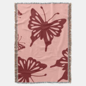 Couverture motif de papillon (devant Vertical)