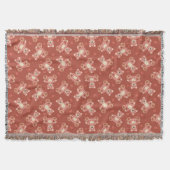 Couverture motif de patchwork d'ours (Devant)