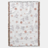 Couverture Motif de patinage rose Gold Glace Skates Blush Pin (devant Vertical)