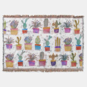 Couverture Motif de peinture à la main d'aquarelle (Devant)