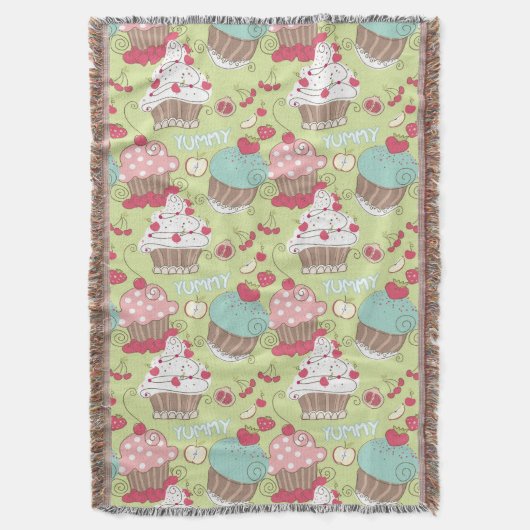 Couverture Motif de petit gâteau (devant Vertical)