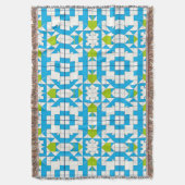 Couverture Motif de pièce de puzzle stylisé (devant Vertical)