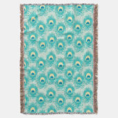 Couverture Motif de plumes de paon (devant Vertical)