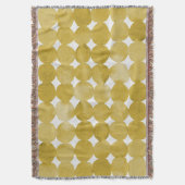 Couverture Motif de points jaune aquarelle tendance (devant Vertical)