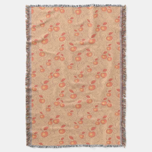 Couverture Motif de pommes (devant Vertical)