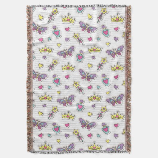 Couverture motif de princesse de ballet (devant Vertical)