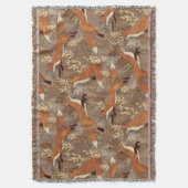 Couverture Motif de renard doux dans les neutres d'automne (devant Vertical)