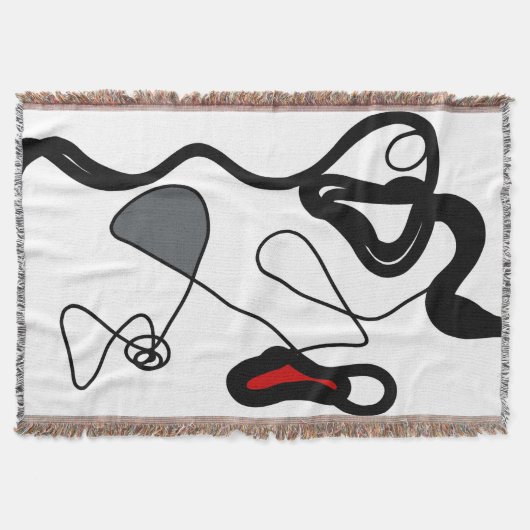 Couverture Motif de rétention : Abstrait noir, blanc, gris et (Devant)