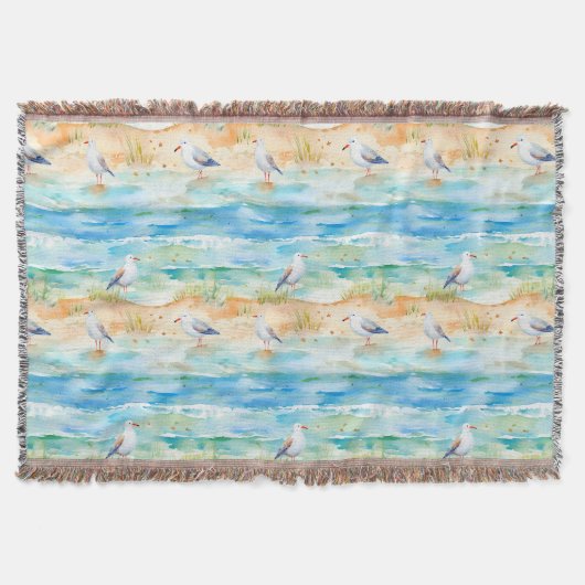 Couverture Motif de rivage du Bécasseau côtier (1) (Devant)