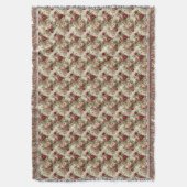 Couverture Motif de rose Beauté (devant Vertical)