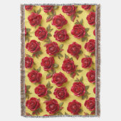 Couverture motif de roses rouges 3d (devant Vertical)