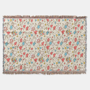 Couverture Motif de Saint-Valentin avec le cupidon