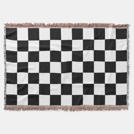 Couverture Motif de tableau de À damiers noir et blanc (Devant)