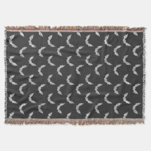 Couverture Motif de tableau de batte de Halloween
