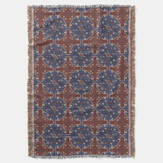 Couverture Motif de tapis persan (devant Vertical)