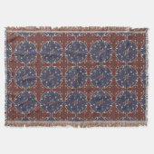 Couverture Motif de tapis persan (Devant)