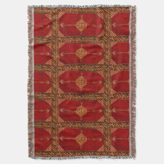 Couverture Motif de tapis persan (devant Vertical)