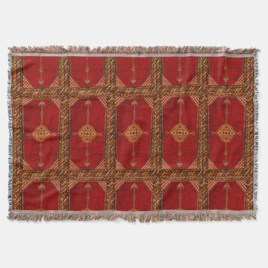 Couverture Motif de tapis persan (Devant)