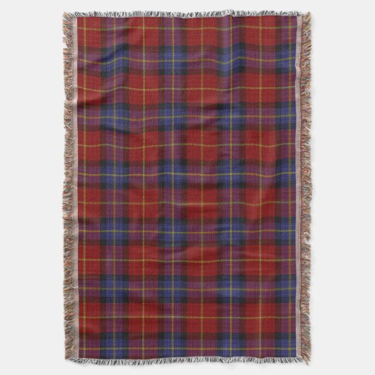 Couverture Motif de tartan (devant Vertical)