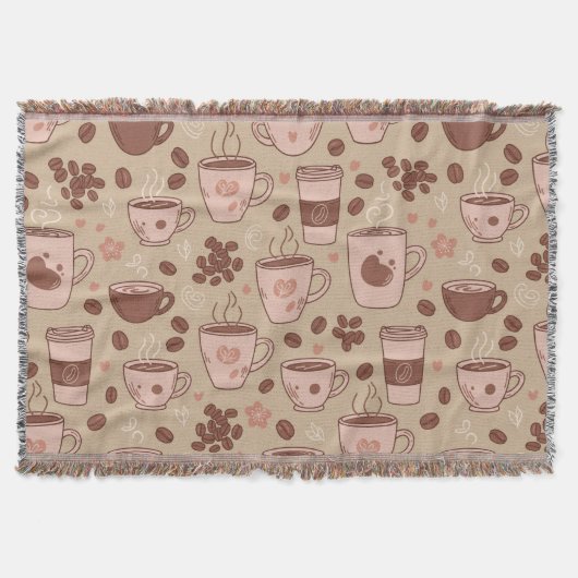 Couverture Motif de tasse à café cosy (7) (Devant)