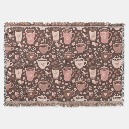 Couverture Motif de tasse de café cosy (2) (Devant)