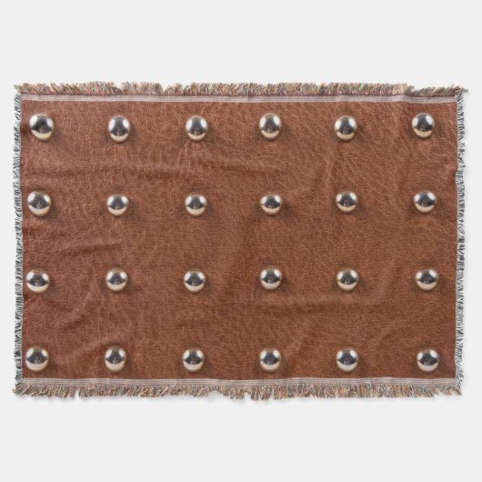 Couverture motif de texture cuir (Devant)