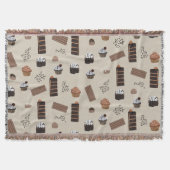 Couverture Motif de thème chocolat (Devant)