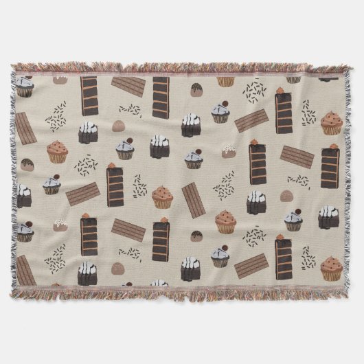 Couverture Motif de thème chocolat (Devant)