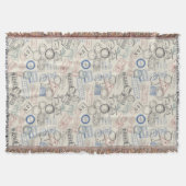 Couverture Motif de timbres-poste du monde (Devant)