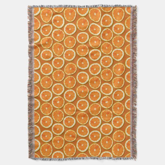 Couverture Motif de tranches de citron (devant Vertical)