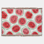Couverture Motif de tranches de pastèque (Devant)