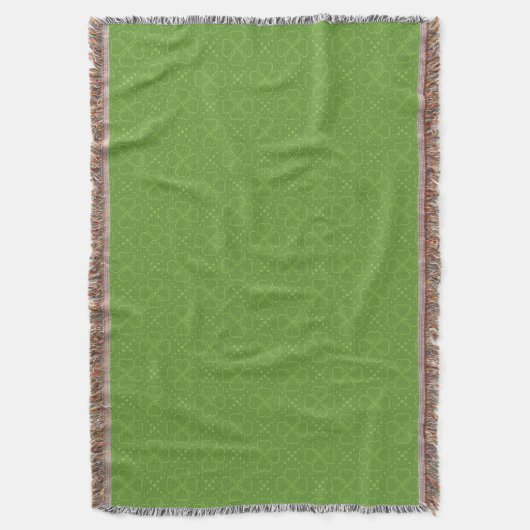 Couverture Motif de trèfle de coeur (devant Vertical)