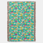 Couverture Motif de triangles (devant Vertical)