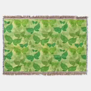 Couverture Motif de vert de ressort
